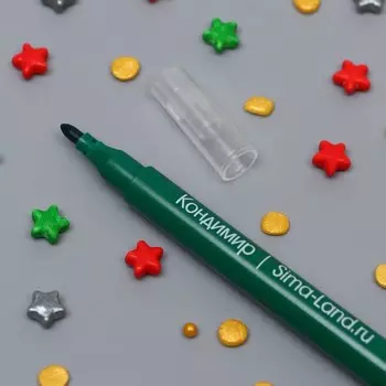 Фломастер пищевой Зеленый1 шт