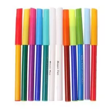 Фломастеры 10 цв + 2 Koh-I-Noor MAGIC, пластмассовая упаковка