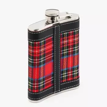 Фляжка Мастер К «Клетка», 240 мл, подарочная, армейская, 8 oz, нержавеющая сталь