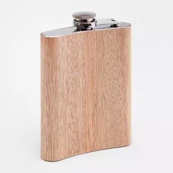 Фляжка для алкоголя Мастер К, 240 мл, подарочная, 8 oz, нержавеющая сталь