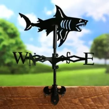 Флюгер "Акула" малый 15*25 см