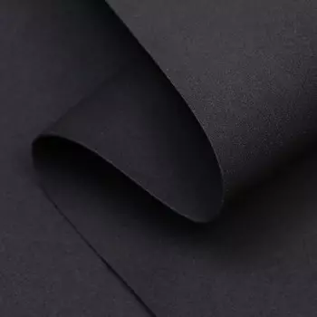 Фоамиран 0.8-1 мм чёрный 6070 см