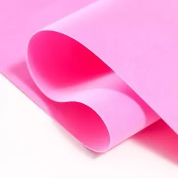 Фоамиран 1 мм 50х50 cм т.розовый, набор10 листов
