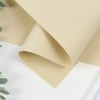 Фоамиран 1 мм, 50х50 см, бледно-жёлтый