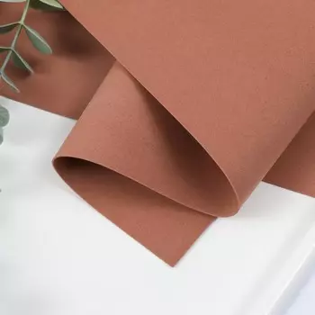 Фоамиран 1 мм, 50х50 см, коричневый