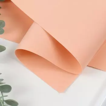 Фоамиран 1 мм, 50х50 см, тёмно-персиковый