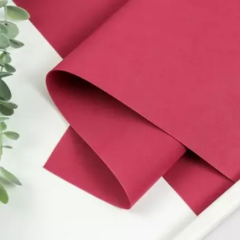 Фоамиран 1 мм 60х70 см, бордовый