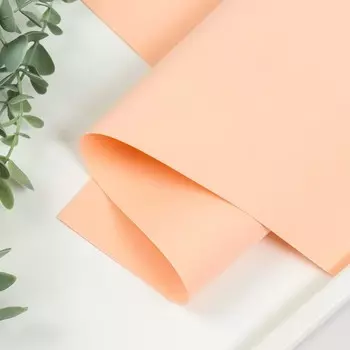 Фоамиран 1 мм 60х70 см, персиковый