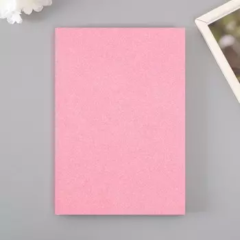 Фоамиран глиттерный 2 мм, 20х30 см, светло-розовый