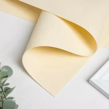 Фоамиран матовый 50х50см 1 мм, молочный