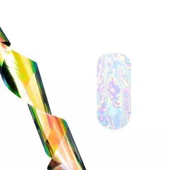 Фольга переводная для литья POLE, перламутровая акварель