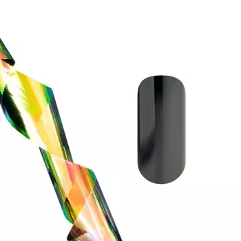 Фольга переводная для литья в банке POLE, чёрная