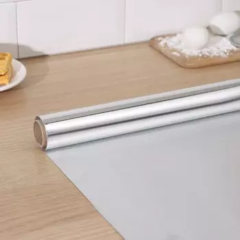 Фольга пищевая алюминиевая Доляна, 29 см 5 м, 14 мкм