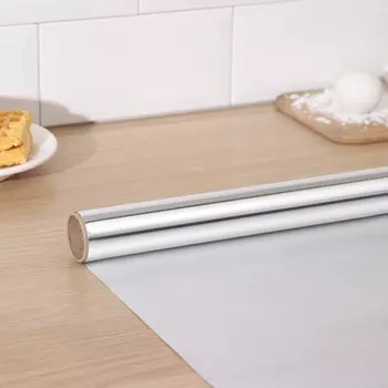 Фольга пищевая алюминиевая Доляна, 44 см 7 м, 20 мкм