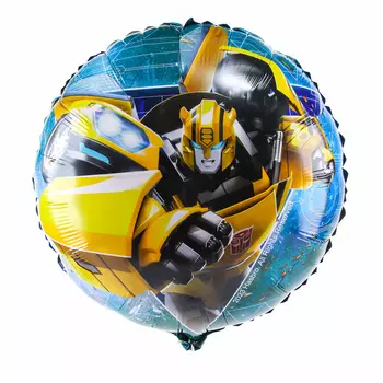 Воздушный шар фольгированный 18" «Трансформеры», круг