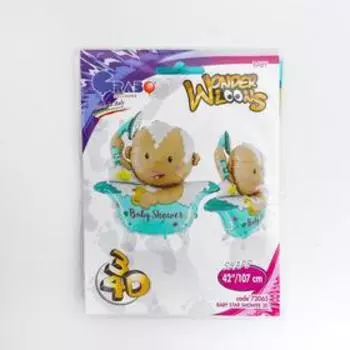 Фольгированный шар 42" «Малыш в душе»