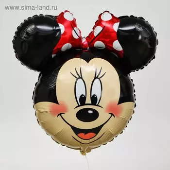 Шар воздушный «Мышка», 18 дюйм, фольгированный, Минни Маус