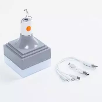 Фонарь кемпинговый аккумуляторный 10 Вт, 2*1200 мАч, USB 5 В, 4 режима