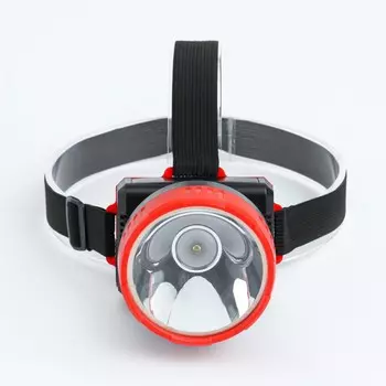 Фонарь налобный аккумуляторный "Мастер К." MHA-W1D1 (1W), 800 mАч, время работы 2 ч