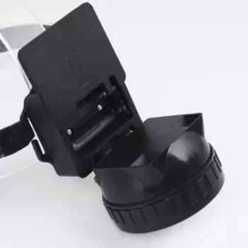 Фонарик налобный «Мини», 5 диодов, чёрный