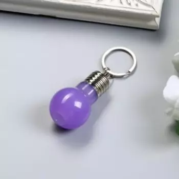 Фонарик свет на кольце "Лампа цветная" МИКС светит 5,5х3х3 см