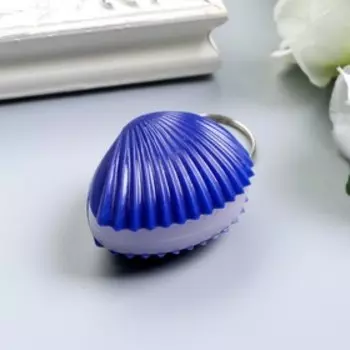 Фонарик свет на кольце "Ракушка" мигает МИКС 3х4,3х2 см