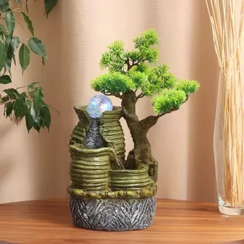 Фонтан настольный «Арден», 2914 см, с подсветкой