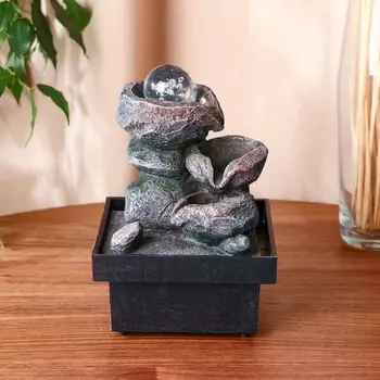 Фонтан настольный «Броук», 141419 см, с подсветкой