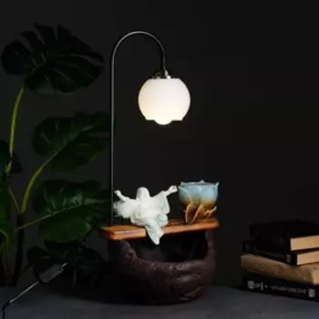 Фонтан "Хотей" 59*18*28см с подсветкой