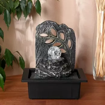 Фонтан настольный «Юст», 2317.527 см, с подсветкой