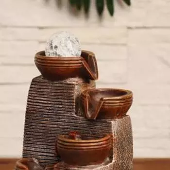 Фонтан "Карна" 16х13,5х29 см (с подсветкой)