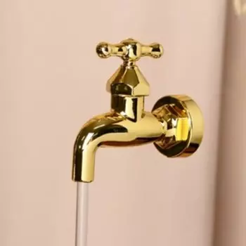 Фонтан "Кран резной" 49х17 см (с подсветкой)