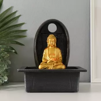 Фонтан настольный «Будда в медитации», от сети, 2317.527 см