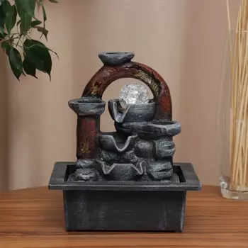 Фонтан настольный «Освальд», 2623 см, с подсветкой