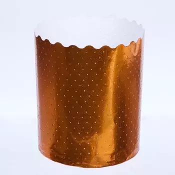 Форма бумажная для кулича "Цветная" 70 х 85 мм, (фасовка 900 шт) МИКС