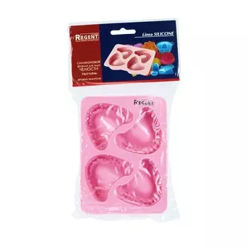 Форма для льда Regent inox Silicone «Челюсти», 15х11х2 см