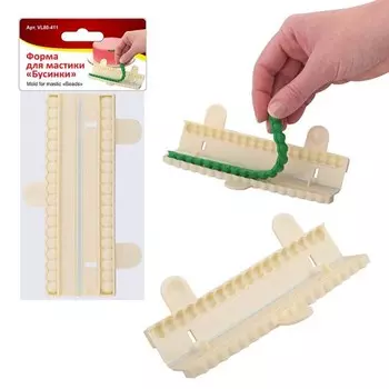 Форма для мастики Мультидом «Бусинки», пластик, размер 15.6х9.5 см