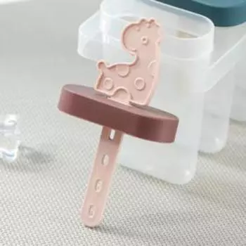 Форма для мороженого «Дино», 4 ячейки, 14×7×13 см, цвет МИКС