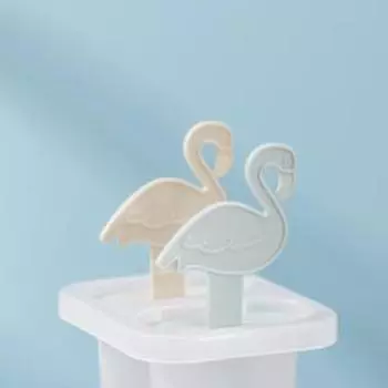 Форма для мороженого «Фламинго», 7,5615 см, 2 ячейки, цвет МИКС