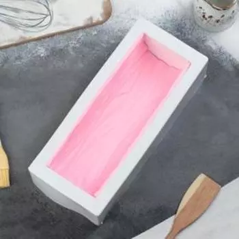 Форма для муссовых десертов и выпечки Доляна «Буше», 29,5×12,5 см, с ковриком-трафаретом «Дерево», цвет МИКС