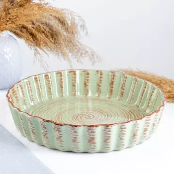 Емкость для запекания "Борисовская" мята, 2,5л / 28х6см