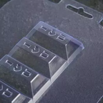 Форма для шоколада «Батончик I love you», цвет прозрачный