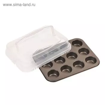 Форма для выпечки Bekker, с крышкой