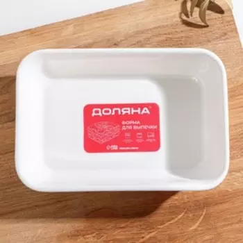Форма для выпечки Доляна «Маффин», 500 мл, 1812.44 см, жаропрочная керамика, белая