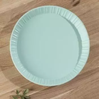 Форма для выпечки Доляна «Камея», 20,5×3,1 см, цвет мятный