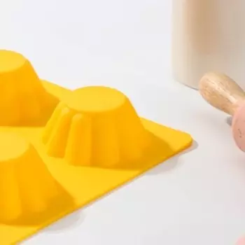 Форма силиконовая для выпечки Доляна «Сладости.Пудинг», 6 ячеек, 25,517,53 см, ячейка 773 см, цвет МИКС