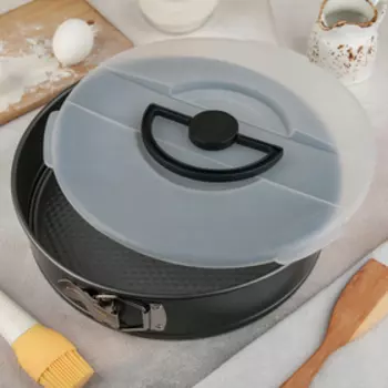 Форма для выпечки Доляна «Жаклин», 27,57,5 см, переносная, антипригарное покрытие, с крышкой, цвет МИКС