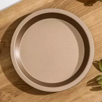 Форма для выпечки Доляна «Золото», 162,5 см, антипригарное покрытие, цвет коричневый