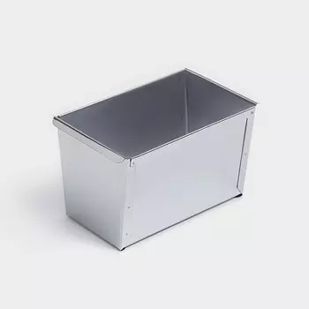 Форма для выпечки TAS-PROM «Хлеб», H-10 см, 1015 см, 1.5 л, тип 1, нержавеющая сталь