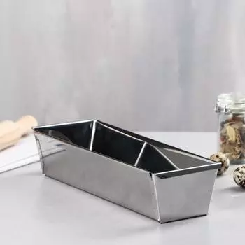 Форма для выпечки TAS-PROM «Хлеб», H-6 см, 925 см, 1.35 л, тип 3, нержавеющая сталь